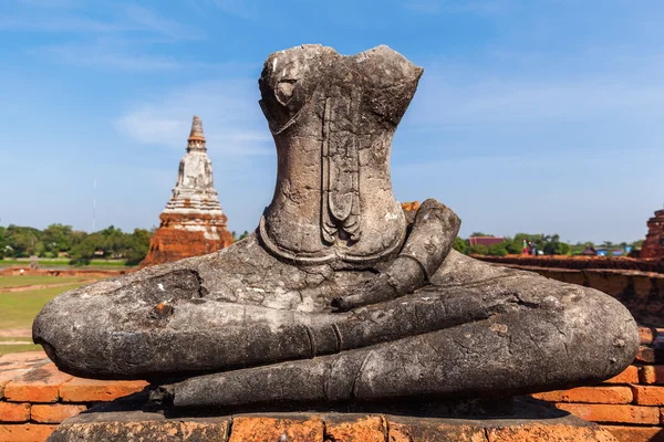 タイのアユタヤにあるワット・チワタナラム — ストック写真