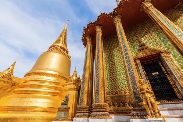 Wat phra kaew chrám v bangkoku, thailand — Stock fotografie