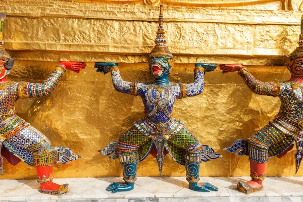 Wat phra kaew templo em Bangkok, Tailândia — Fotografia de Stock