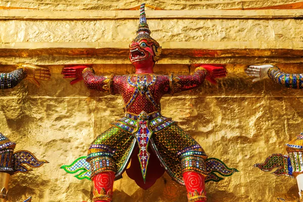 Wat Phra Kaew temple in Bangkok, Thailand — Stock Photo, Image