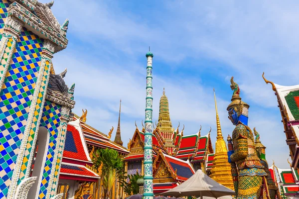 Wat phra kaew tempel in Bangkok, Thailand — Stockfoto