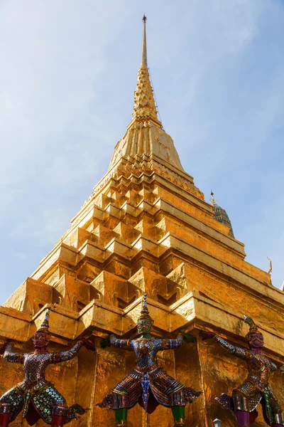 孟加拉国、泰国的wat phra kaew寺庙 — 图库照片