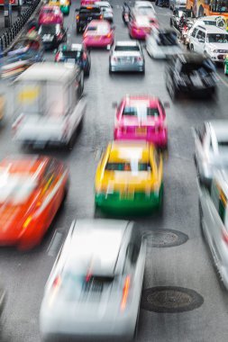 Şehir trafiğinde Hareket Bulanıklığı