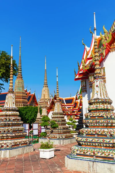 Wat Pho tempel en Bangkok, Tailandia — Foto de Stock