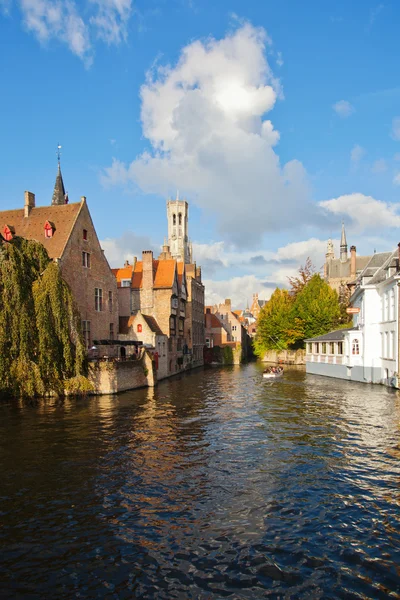 A belgiumi Bruges-ben Rozenhoedkaai képe — Stock Fotó