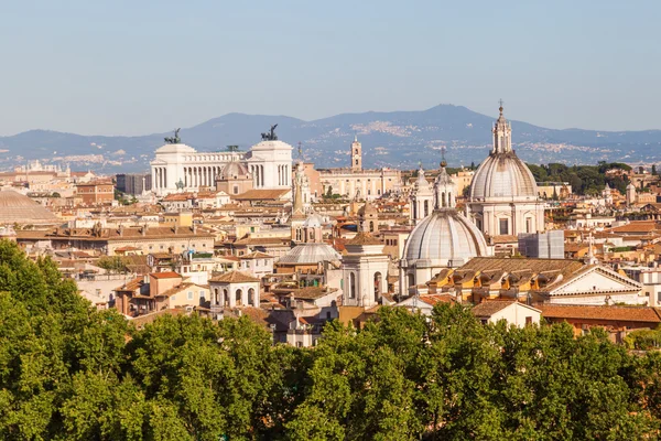 Vue aérienne de rome, Italie — Photo