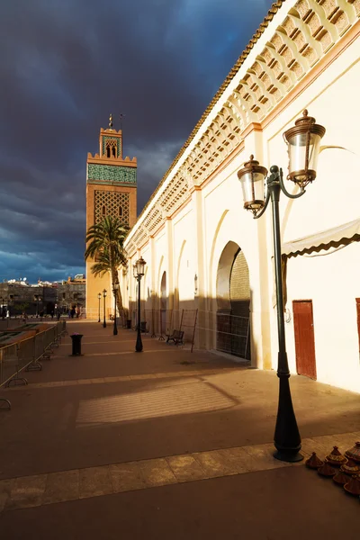 Mosque in the medina of Marrakesh, Morocco — Stock Photo, Image