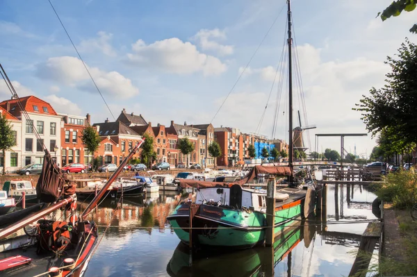 Delfshaven in Rotterdam, Nederland — Stockfoto