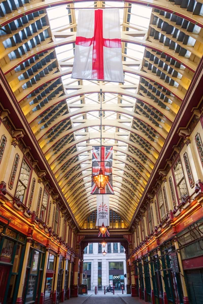 Leadenhall trhu v Londýně, Velká Británie — Stock fotografie