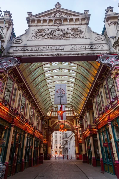 Leadenhall Market en Londres, Reino Unido — Foto de Stock