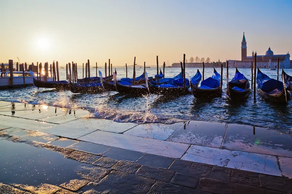 Gondola w Wenecja, Włochy — Zdjęcie stockowe