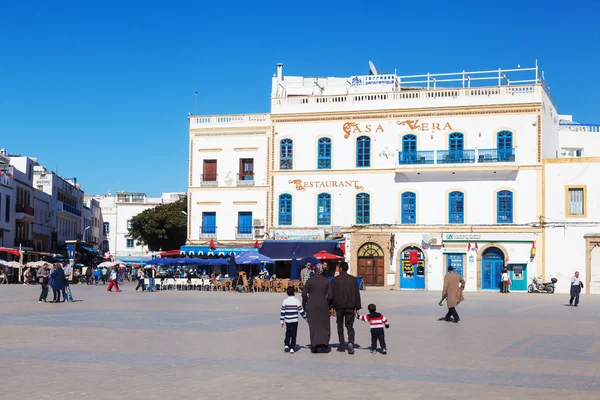 Essaouira, Fas eski şehir Meydanı — Stok fotoğraf