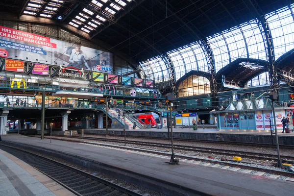 ハンブルク、ドイツの主要駅 — ストック写真