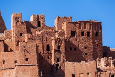 Tarihsel dağ köyü AIT-Ben Haddou Fas