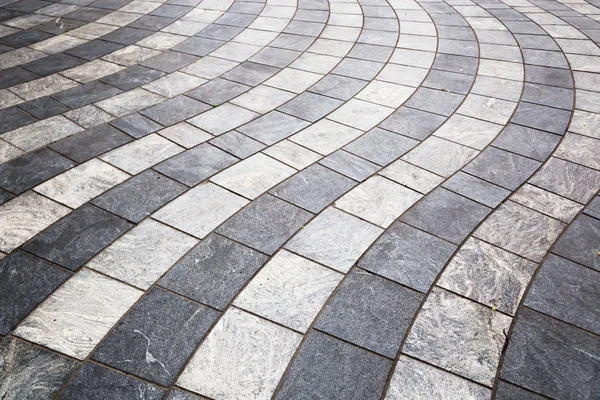 Wavy laid pavement — Stock Photo, Image