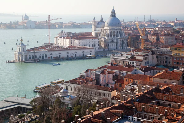 Flygfoto över Venedig, Italien — Stockfoto