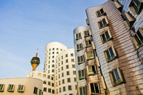 Gehry buildings in Düsseldorf, Germany — Stok fotoğraf