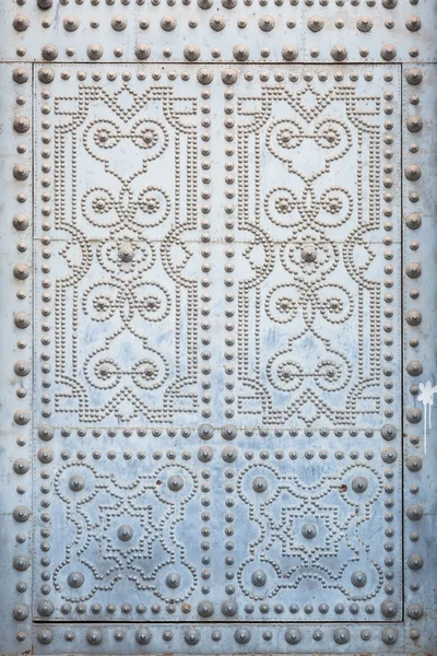 Old door at a church in Valencia, Spain — Stock Photo, Image