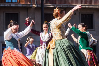 Folklor dans Valencia, İspanya