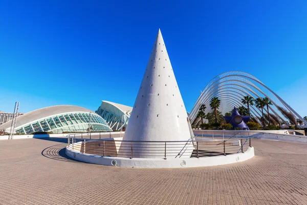 Cidade das Artes e Ciências em Valência, Espanha — Fotografia de Stock