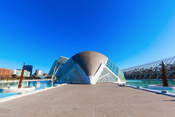 Ciudad de las Artes y las Ciencias en Valencia, España — Foto de Stock