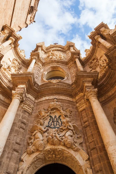 Valencia Cathedral in Valencia, Spain — Stock Photo, Image