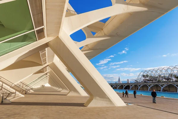 Museum för naturvetenskap i staden för konst och vetenskap i Valencia, Spanien — Stockfoto