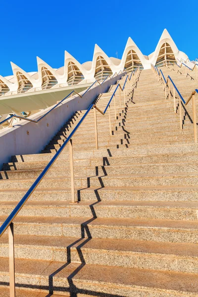 Museum der Naturwissenschaften in der Stadt der Künste und Wissenschaften in Valencia, Spanien — Stockfoto