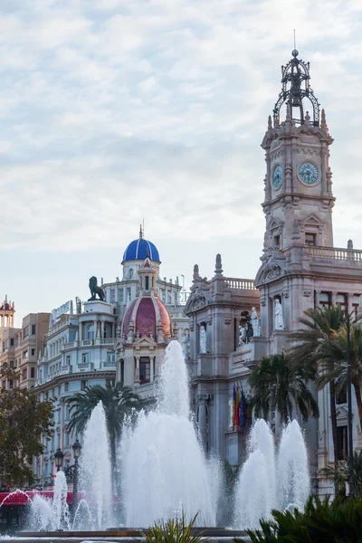 Rathaus von Valencia, Spanien — Stockfoto