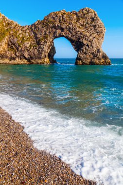 Durdle Door at the Jurassic Coast in South England clipart