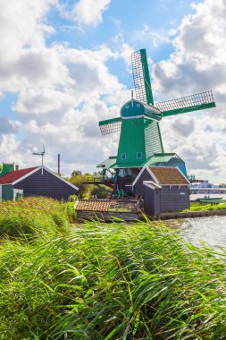 eski fırıldak Zaanse Schans'a, Hollanda