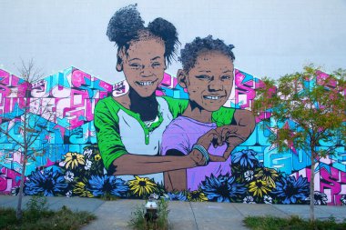 mural art in Bushwick, Brooklyn, NYC