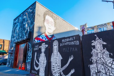 mural art in Bushwick, Brooklyn, NYC