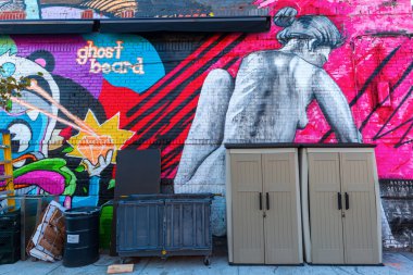 mural art in Bushwick, Brooklyn, NYC