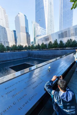 Ulusal 11 Eylül havuzu Memorial Manhattan, Nyc