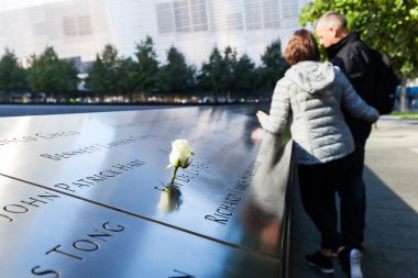 Ulusal 11 Eylül havuzu Memorial Manhattan, Nyc