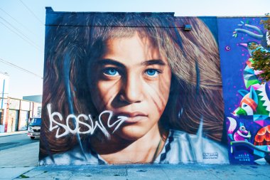 mural art in Bushwick, Brooklyn, NYC