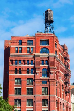 old brick building in Manhattan, New York City