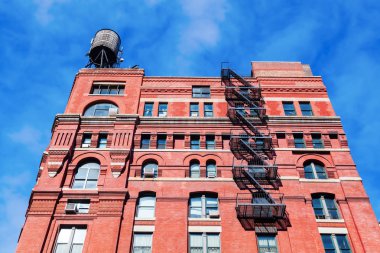 old brick building in Manhattan, New York City