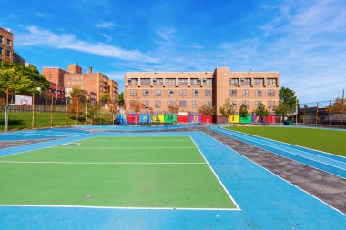 Bronx, Nyc oyun alanı ile okul