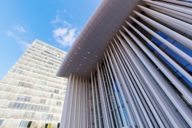 Philharmonie Lüksemburg Lüksemburg Kirchberg Plato üzerinde