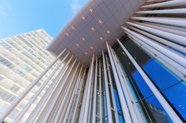 Philharmonie Lüksemburg Lüksemburg Kirchberg Plato üzerinde