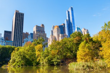 Central Park'ta Manhattan, Nyc