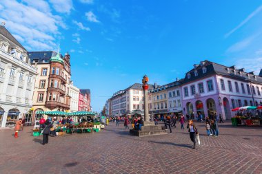 main market square in Trier, Germany