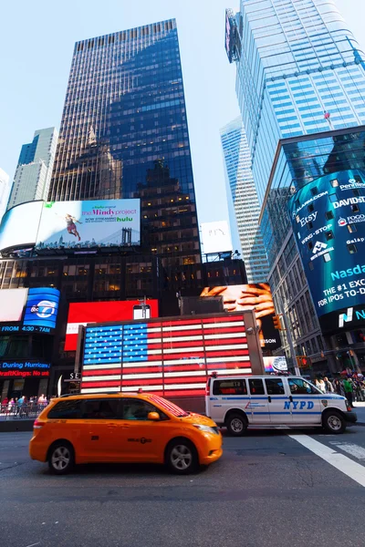 Times Square en Manhattan, Nueva York —  Fotos de Stock