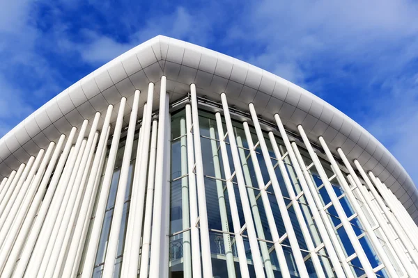 Philharmonie Luxembourg op Kirchberg plateau in Luxemburg stad — Stockfoto