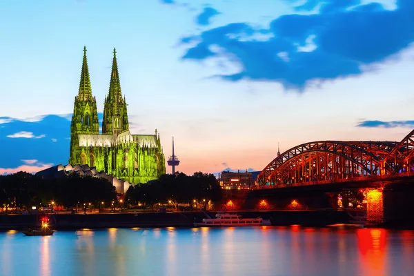 Cathédrale de Cologne à Cologne, Allemagne — Photo