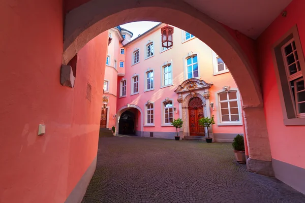 Binnenplaats in Trier, Duitsland — Stockfoto