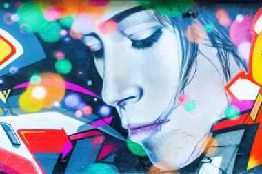 Trier, Almanya Exzellenz evinde duvar sanat