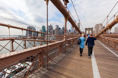 New York 'taki Brooklyn Köprüsü